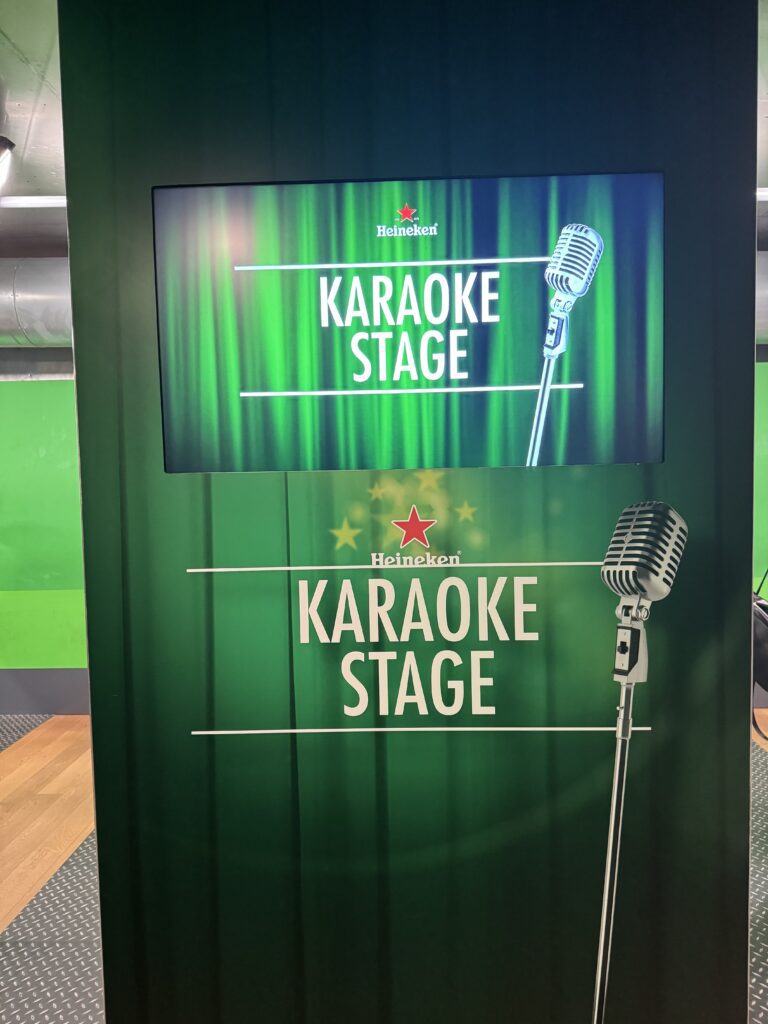 karaoke heineken